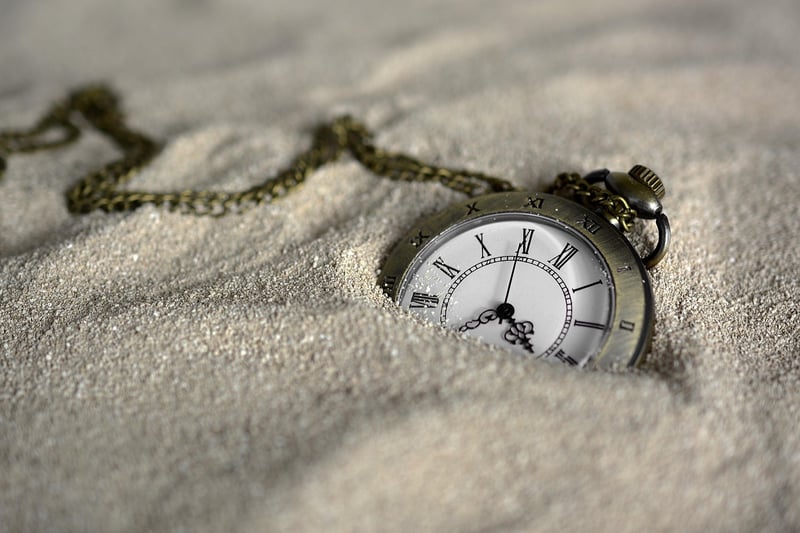 Clock showing time manipulation
